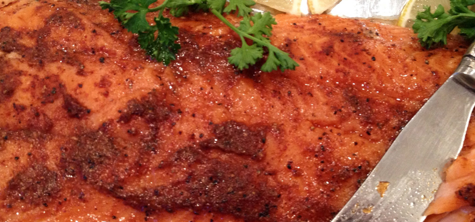 smoked salmon