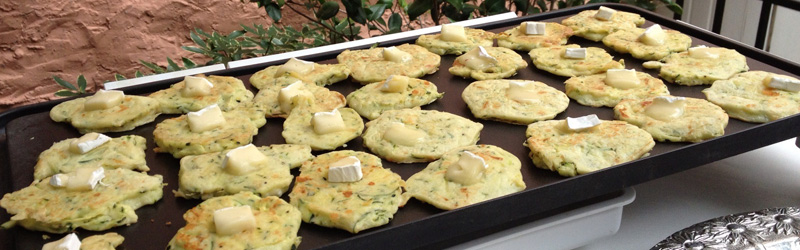 zucchini pancakes